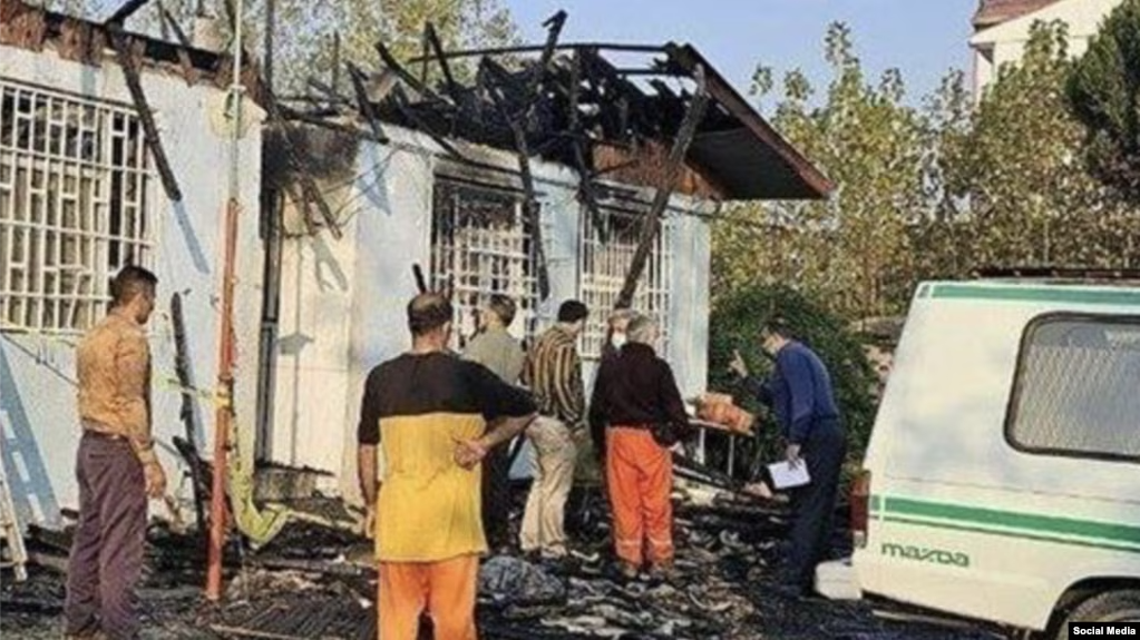 دست‌کم ۳۲ نفر در آتش‌سوزی یک کمپ ترک اعتیاد در لنگرود کشته شدند