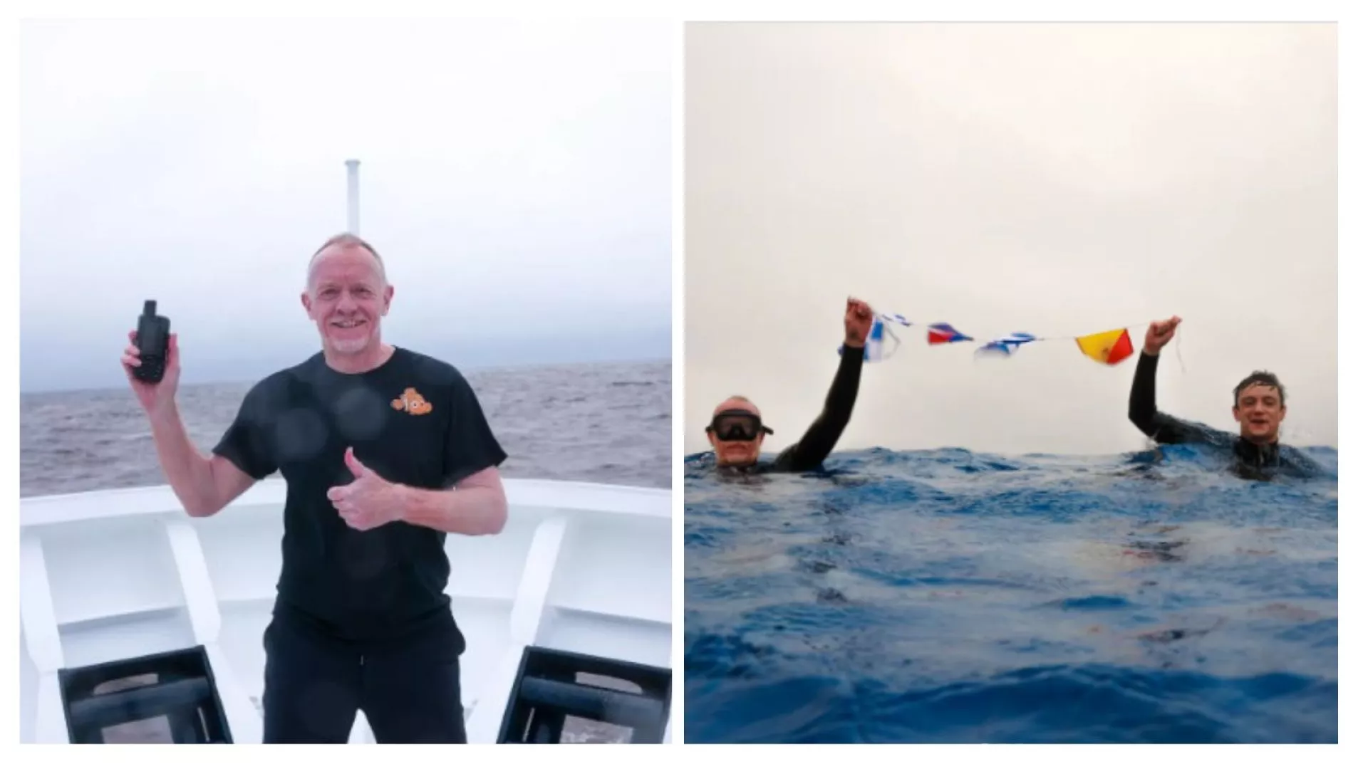 دورافتاده‌ترین قطب اقیانوسی کجاست؟ کاوشگر بریتانیایی موفق شد به « موقعیت نمو » برسد و در آنجا شنا کند
