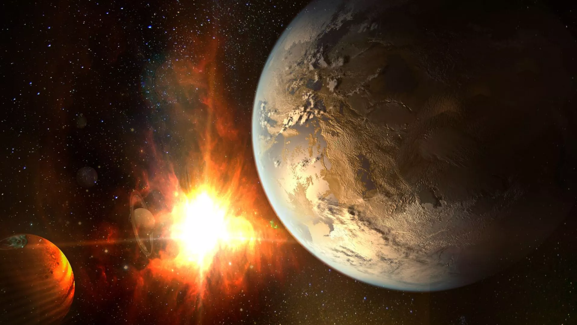 یافته‌های تلسکوپ جیمزوب درباره یک سیاره‌ فراخورشیدی