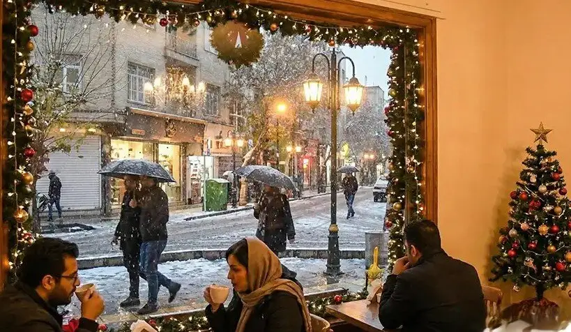 پایتخت در آستانه سال نوی میلادی: تهرانگردی با حال‌وهوای کریسمس
