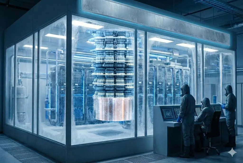 چرا قدرتمندترین کامپیوتر دنیا در سرمای زیر صفر نگهداری می‌شود؟