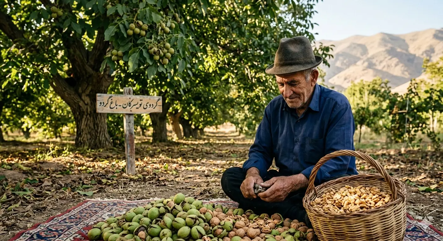 تشخیص فلزات سنگین در گردوی معروف!