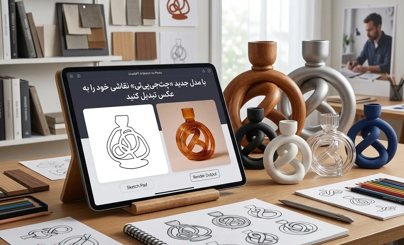 با مدل جدید «چت‌جی‌پی‌تی» نقاشی خود را به عکس تبدیل کنید